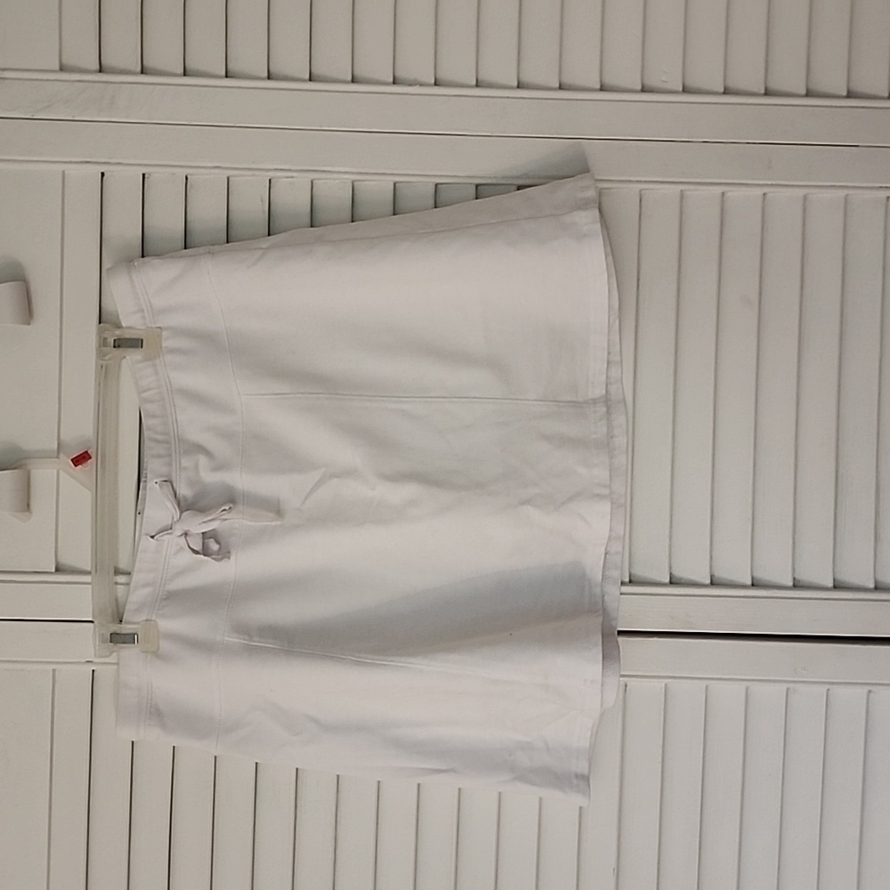 Coral Bay Cream Skirt with Drawstring